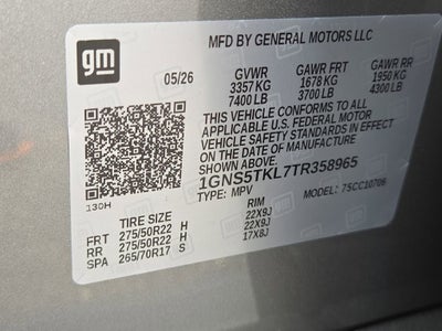 2026 Chevrolet Tahoe High Country
