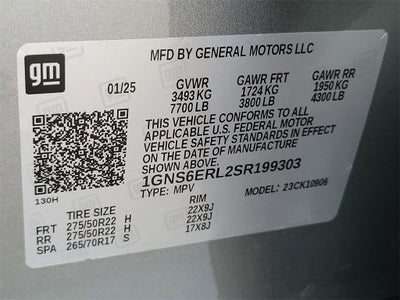 2025 Chevrolet Suburban RST