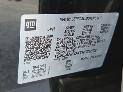 2026 Chevrolet Tahoe LT