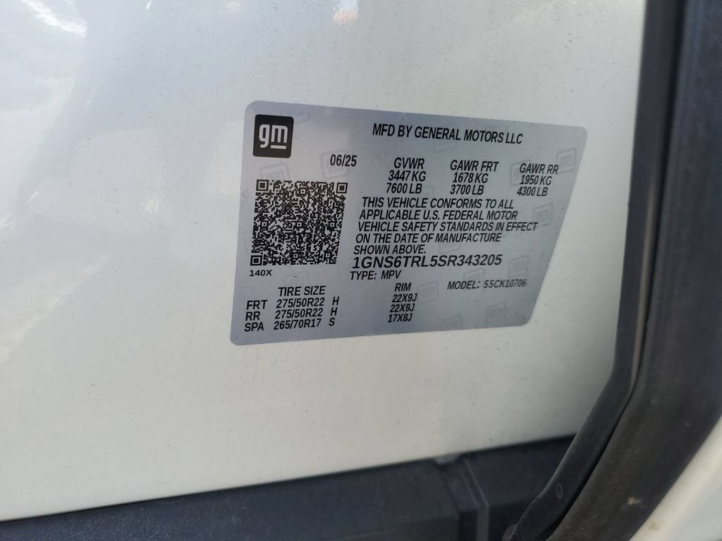 2025 Chevrolet Tahoe High Country