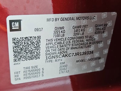 2018 Chevrolet Tahoe LS