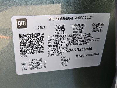 2024 Chevrolet Suburban LT