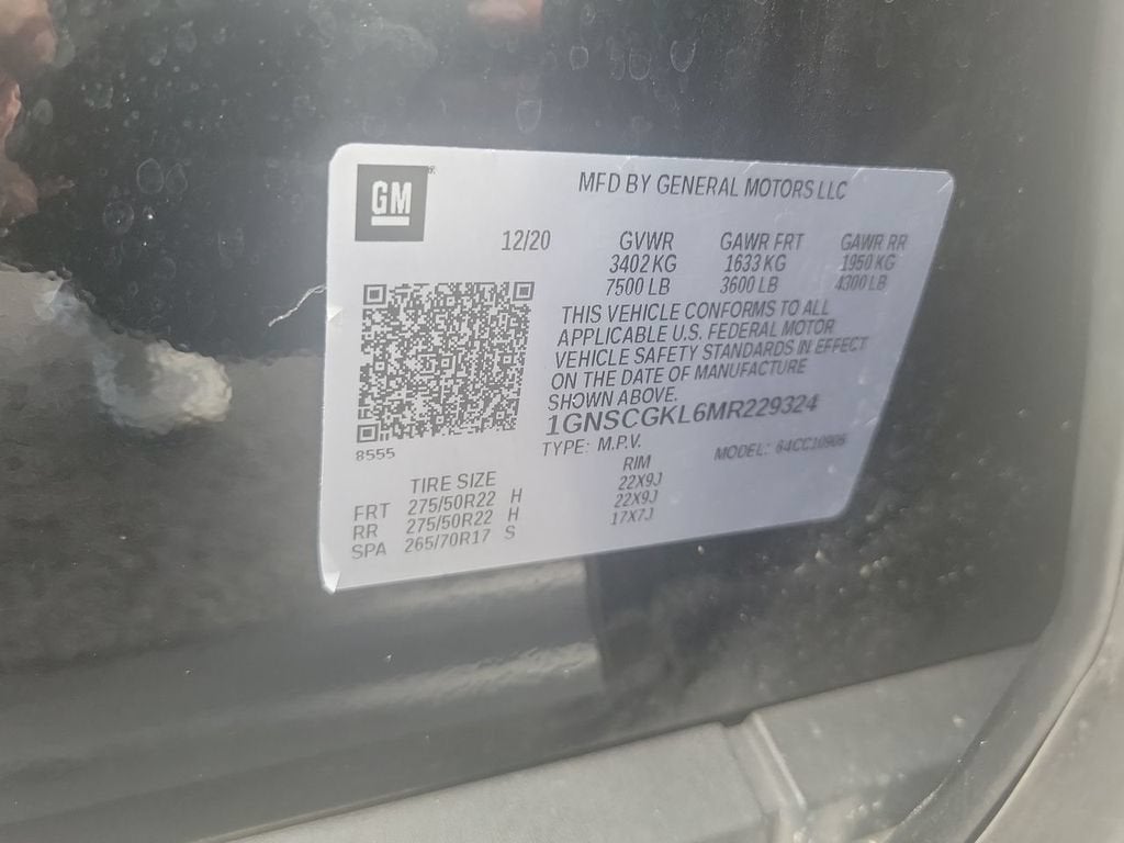 2021 Chevrolet Suburban High Country