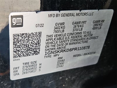 2023 Chevrolet Tahoe RST