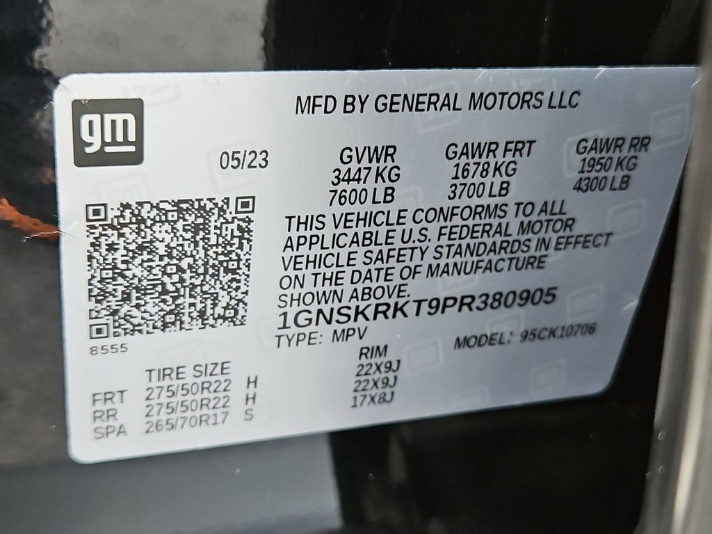 2023 Chevrolet Tahoe RST