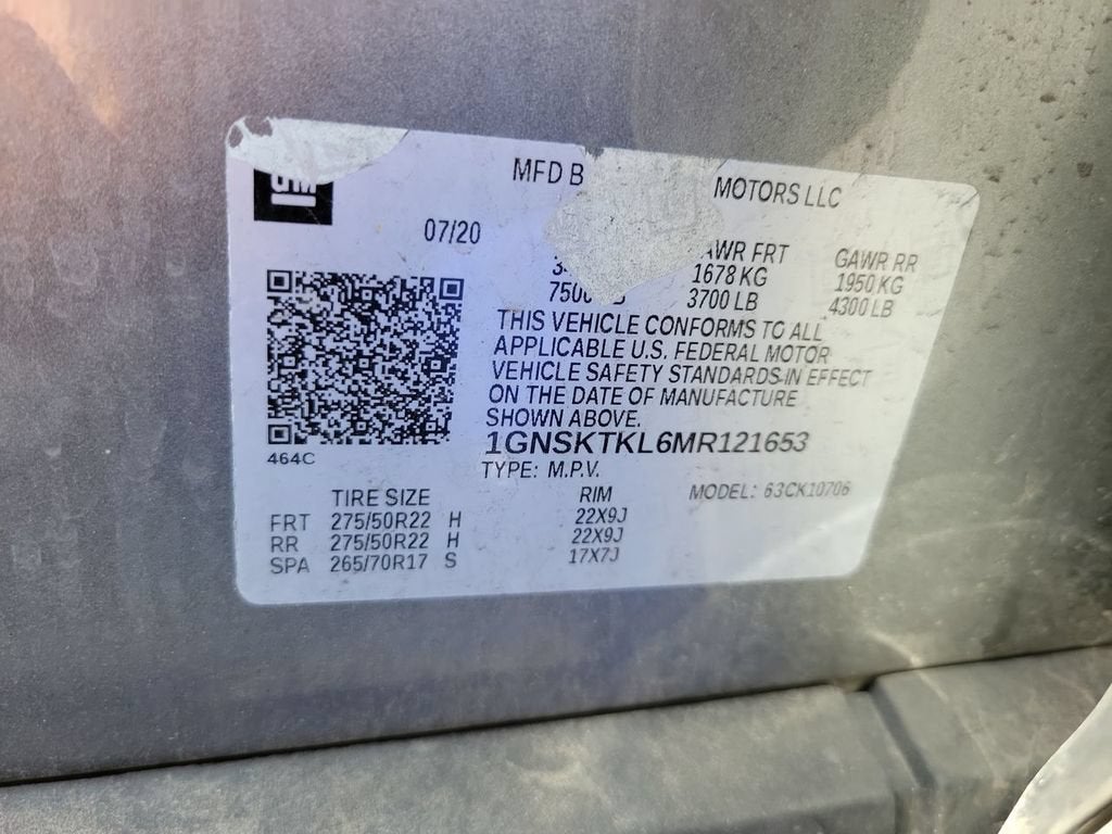 2021 Chevrolet Tahoe High Country