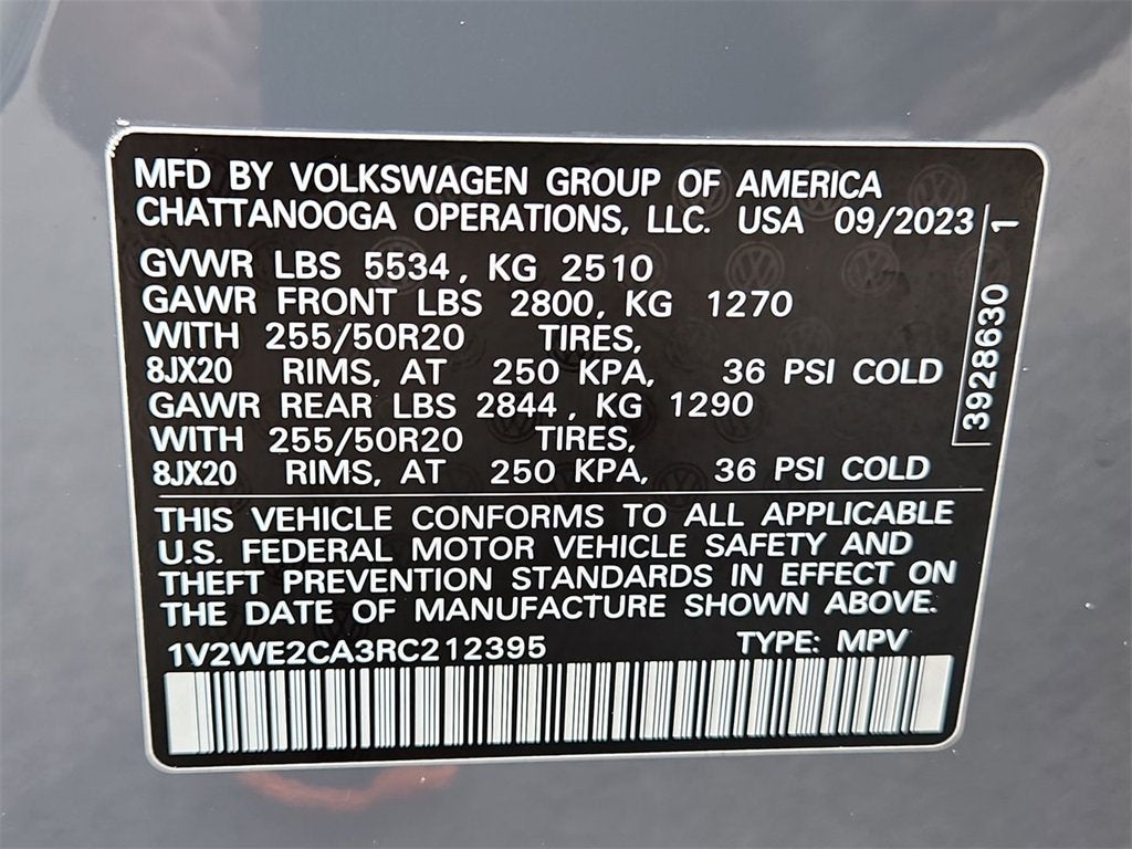 2024 Volkswagen Atlas Cross Sport 2.0T SE w/Technology