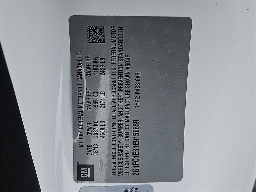 2014 Chevrolet Camaro LT