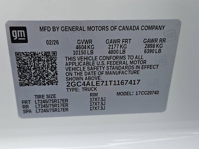 2026 Chevrolet Silverado 2500 HD WT