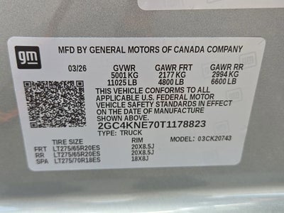 2026 Chevrolet Silverado 2500 HD LT