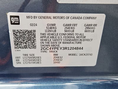 2024 Chevrolet Silverado 2500 HD LTZ