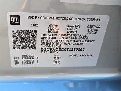 2026 Chevrolet Silverado 1500 LT