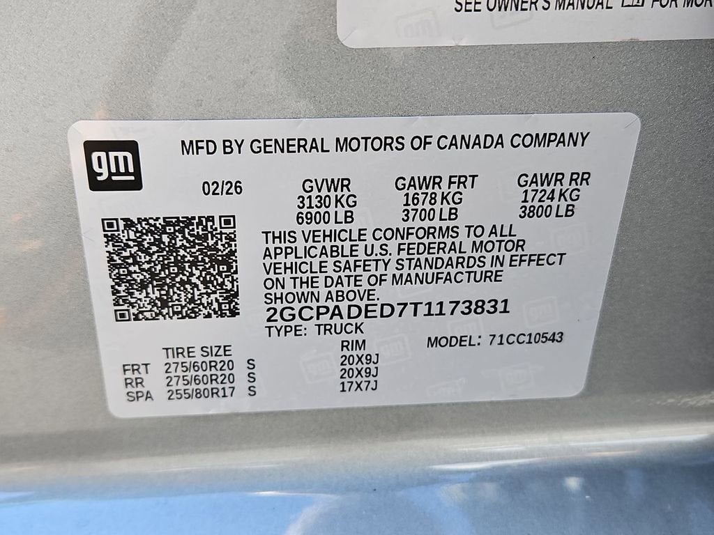 2026 Chevrolet Silverado 1500 RST