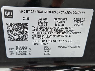 2026 Chevrolet Silverado 1500 LT