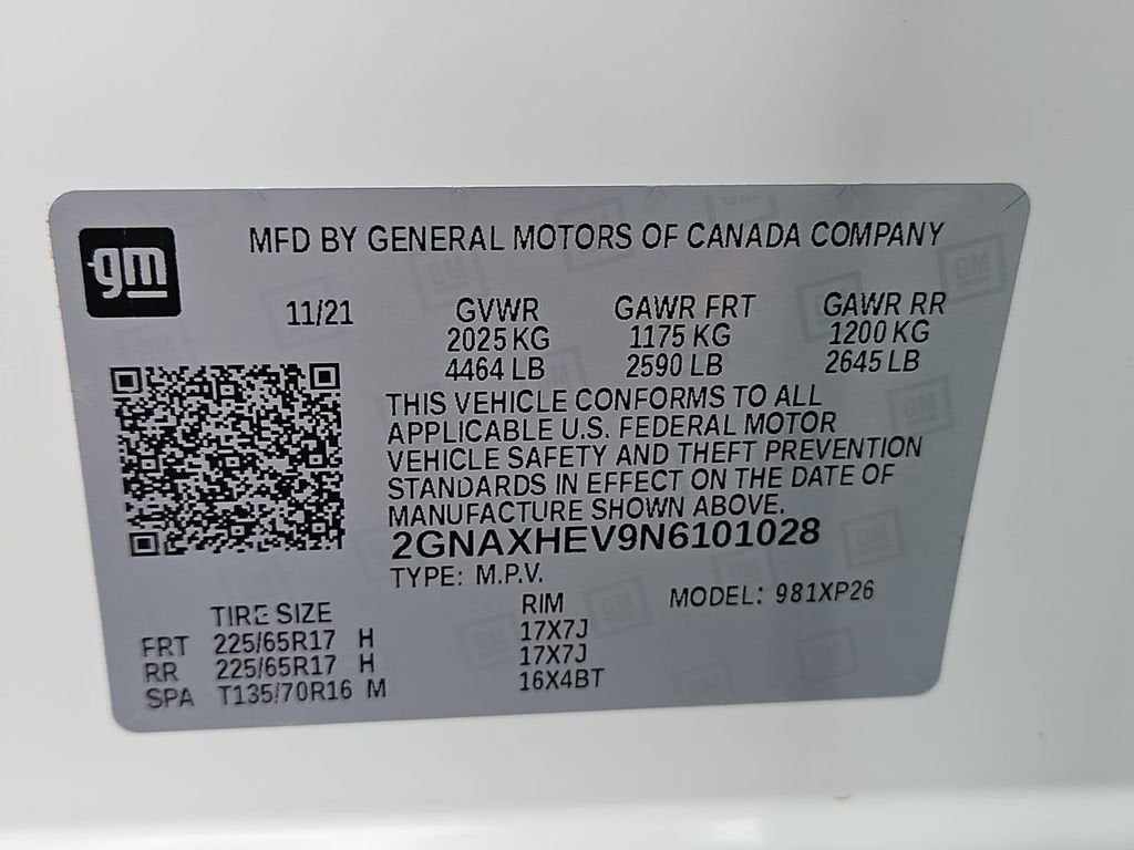 2022 Chevrolet Equinox LS