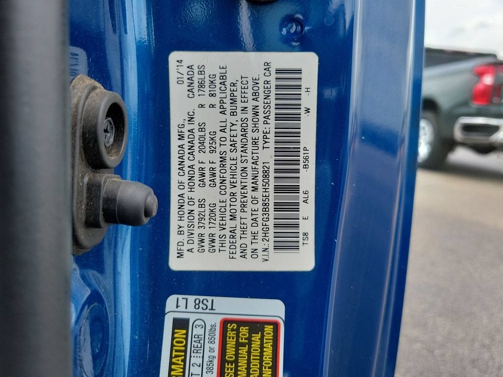 2014 Honda Civic EX