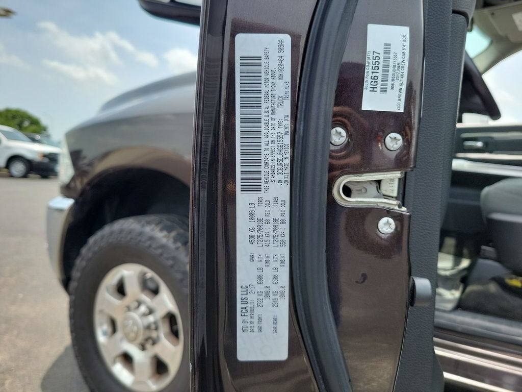 2017 RAM 2500 Lone Star