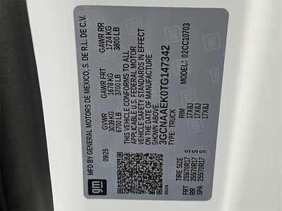 2026 Chevrolet Silverado 1500 WT