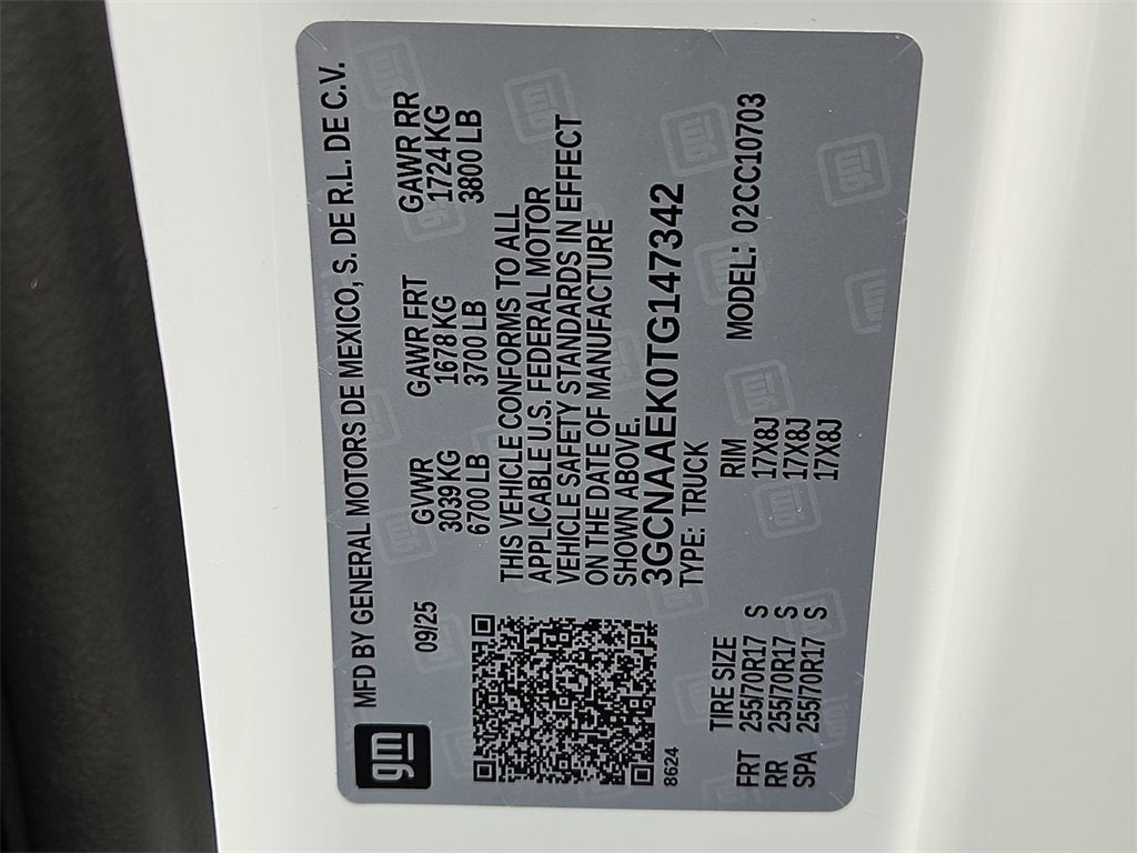 2026 Chevrolet Silverado 1500 WT