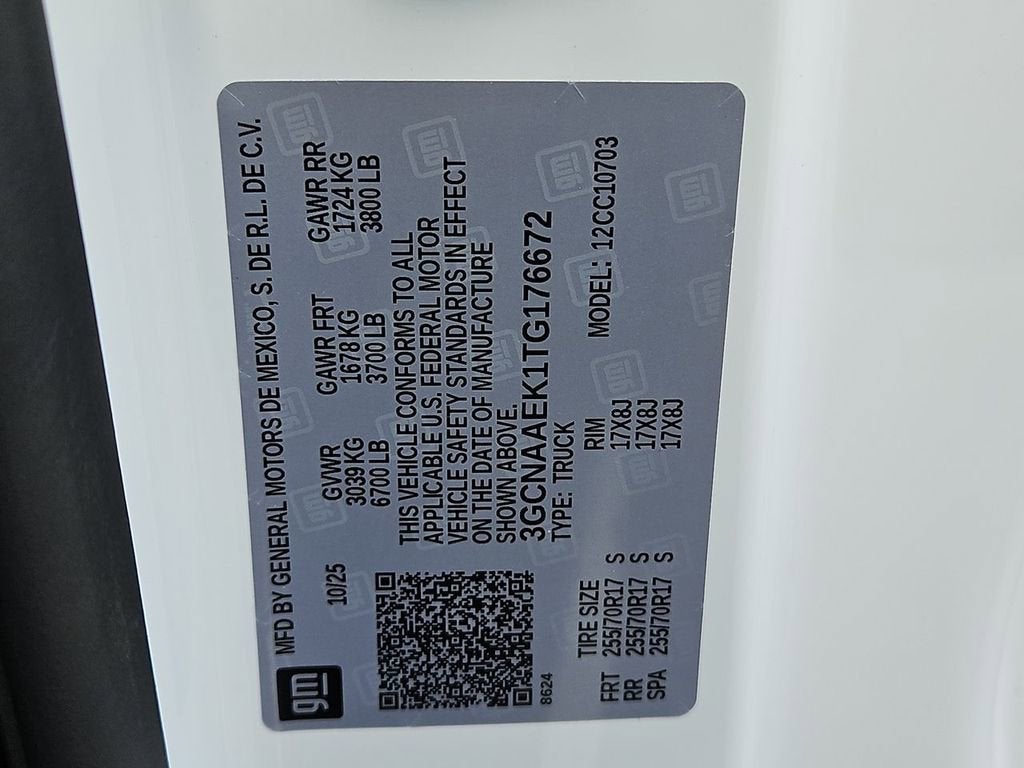 2026 Chevrolet Silverado 1500 WT