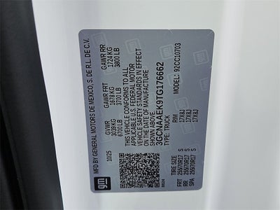 2026 Chevrolet Silverado 1500 WT