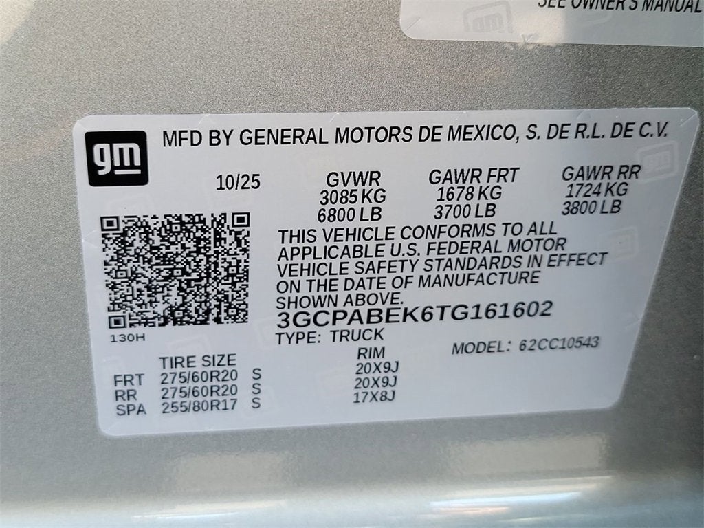 2026 Chevrolet Silverado 1500 Custom