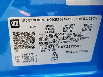 2026 Chevrolet Silverado 1500 Custom