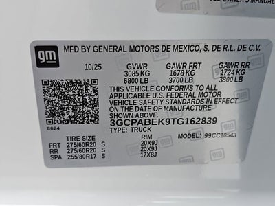 2026 Chevrolet Silverado 1500 Custom