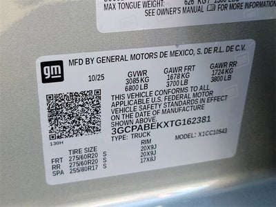 2026 Chevrolet Silverado 1500 Custom