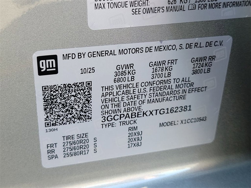 2026 Chevrolet Silverado 1500 Custom