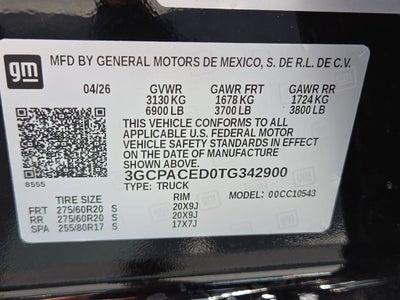2026 Chevrolet Silverado 1500 LT