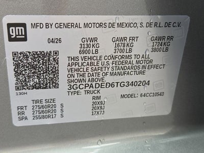 2026 Chevrolet Silverado 1500 RST