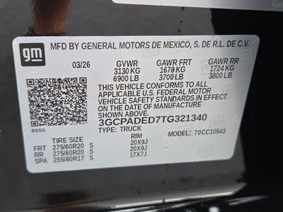 2026 Chevrolet Silverado 1500 RST