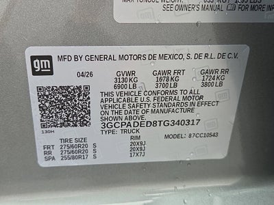 2026 Chevrolet Silverado 1500 RST