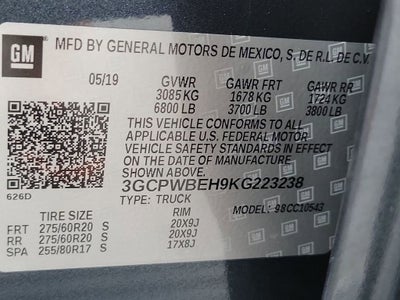 2019 Chevrolet Silverado 1500 Custom