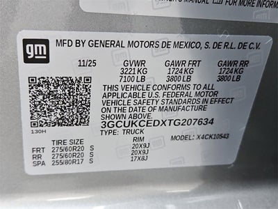 2026 Chevrolet Silverado 1500 Custom Trail Boss