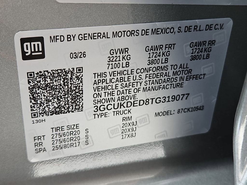 2026 Chevrolet Silverado 1500 LT