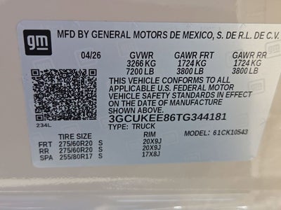 2026 Chevrolet Silverado 1500 RST