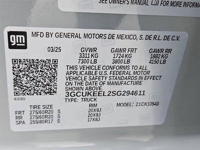 2025 Chevrolet Silverado 1500 RST