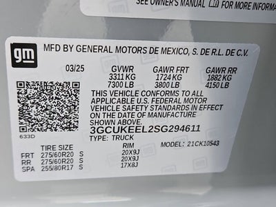 2025 Chevrolet Silverado 1500 RST