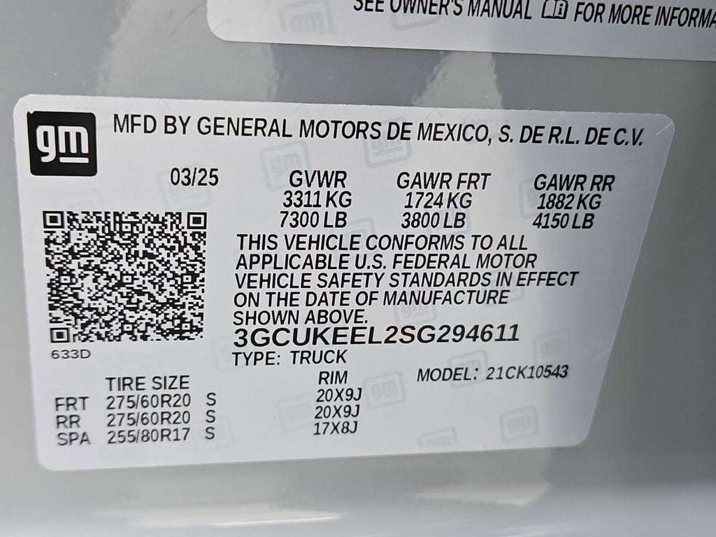 2025 Chevrolet Silverado 1500 RST