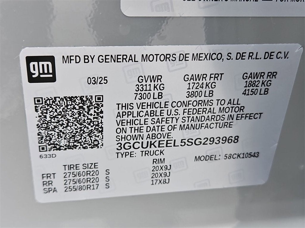 2025 Chevrolet Silverado 1500 RST