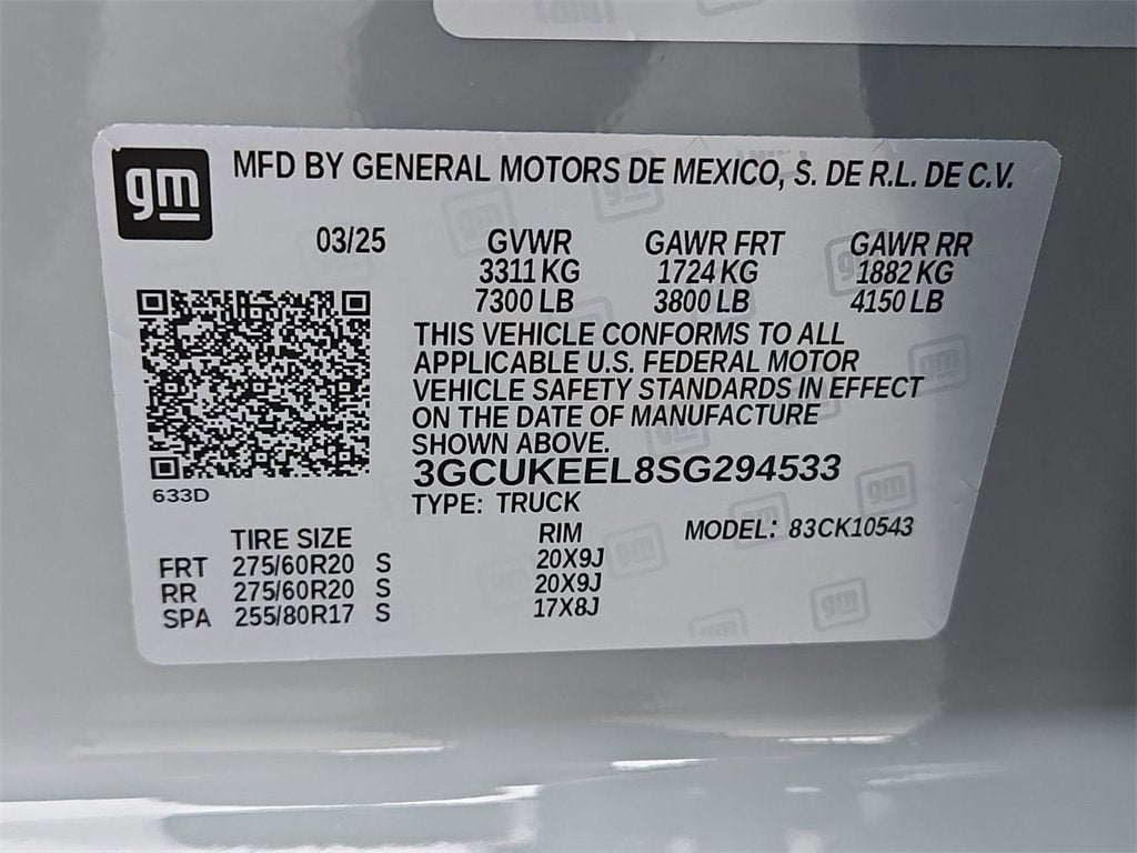 2025 Chevrolet Silverado 1500 RST