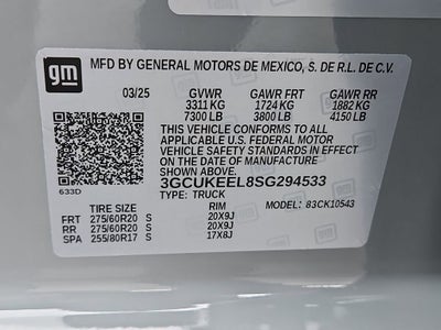 2025 Chevrolet Silverado 1500 RST