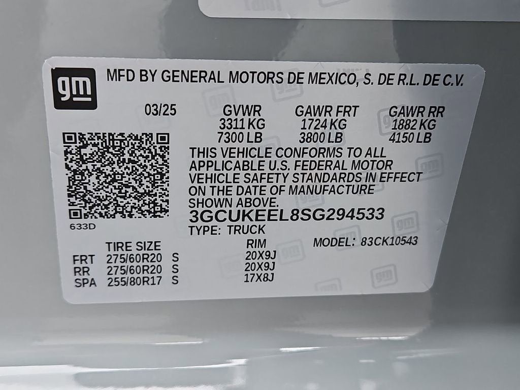 2025 Chevrolet Silverado 1500 RST