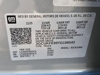 2026 Chevrolet Silverado 1500 LT Trail Boss