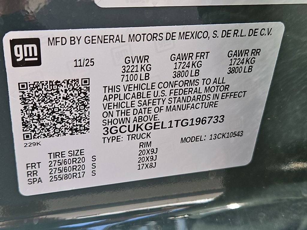 2026 Chevrolet Silverado 1500 LTZ