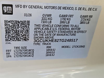 2026 Chevrolet Silverado 1500 ZR2