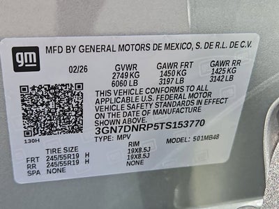 2026 Chevrolet Equinox EV LT