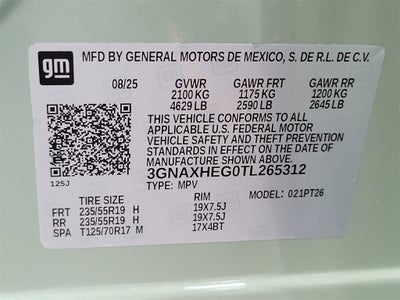 2026 Chevrolet Equinox LT